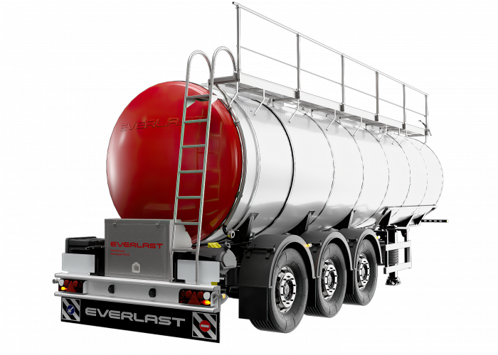 Tankauflieger für Lebensmittel