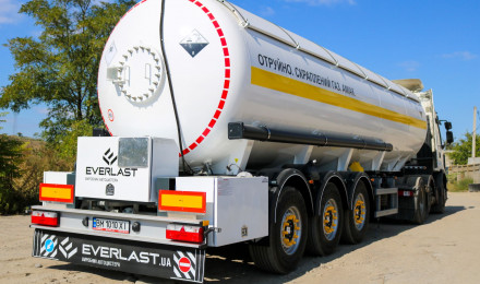 Відвантаження нових аміаковозів